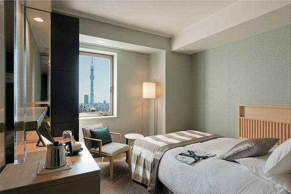 東京スカイツリーが見られるベストポジション 浅草ビューホテルは最高の宿泊施設です いろはめぐり