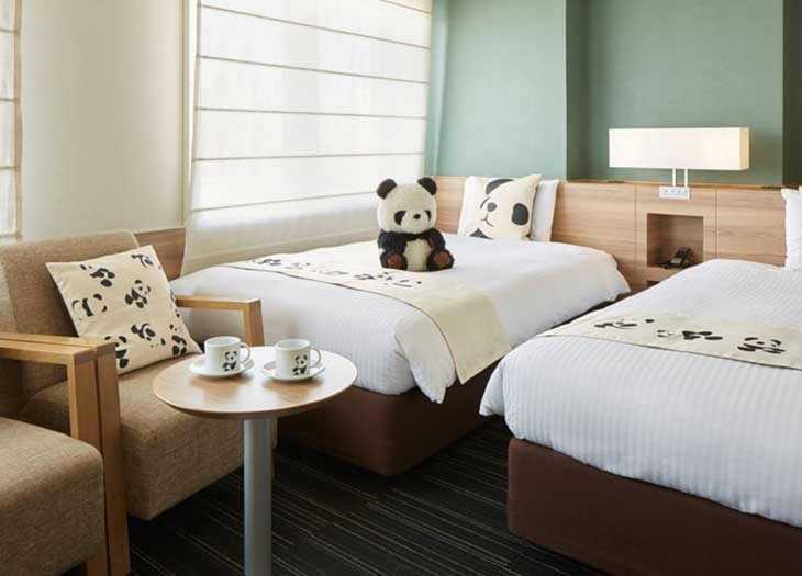 東京旅行におすすめ パンダルームが可愛い 三井ガーデンホテル上野 で宿泊施設も満喫しよう いろはめぐり