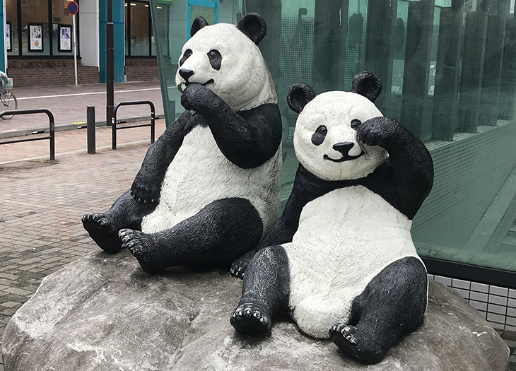 2021年7月】上野界隈はパンダだらけ？街中を調査！その1：可愛い