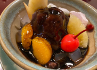 【谷中】昭和レトロな喫茶店「あづま家」で名物のソフトクリームあんみつを実食！