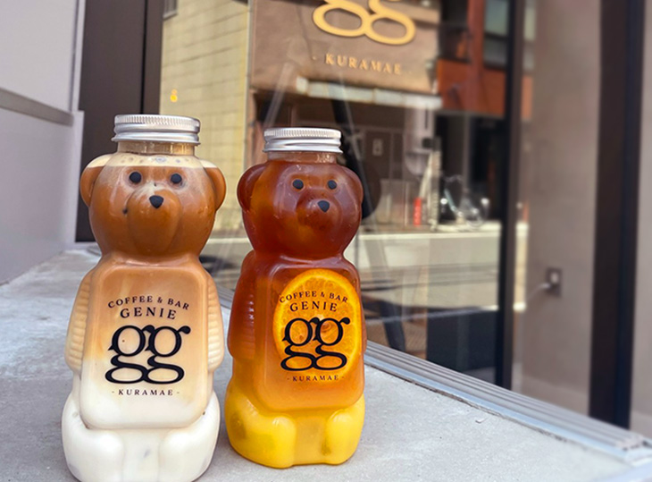 蔵前】くまボトルがインスタ映え間違いなしの〝 Coffee & Bar GENIE