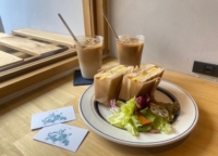 【新オープンカフェ、喫茶】入谷にあるアライ軒の『厚焼きたまごサンドウィッチ』を実食！スコーンやショコラテリーヌも