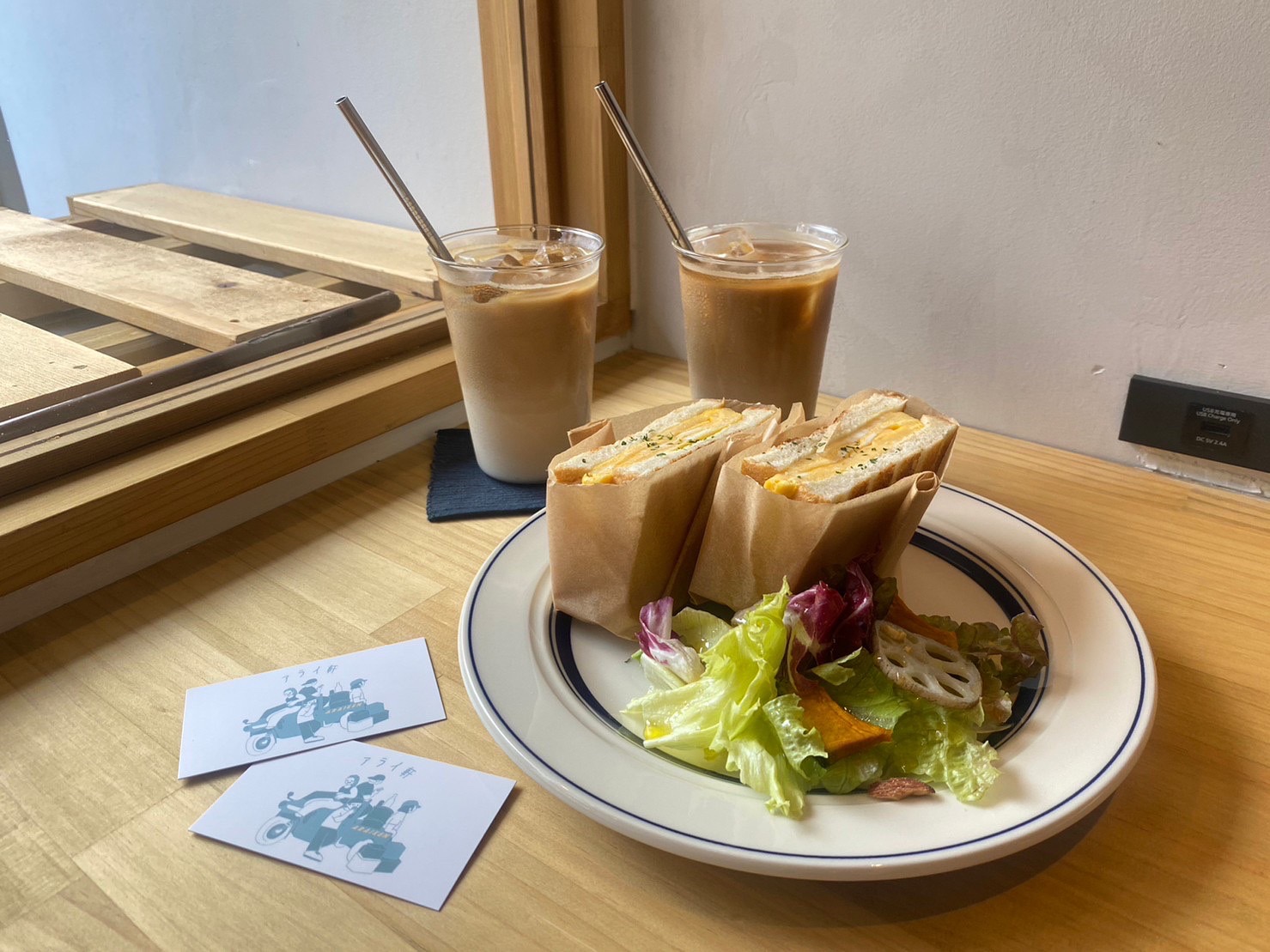 新オープンカフェ、喫茶】入谷にあるアライ軒の『厚焼きたまご