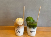濃厚抹茶｜隅田川公園付近の日本茶スタンド「八十八（はとや）浅草」で2種類のアイスフロートを堪能！