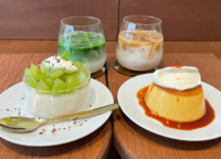 上野カフェ「Nagi（ナギ）」でプリンとシャインマスカットのレアチーズを実食！小さなリトリート空間を体験