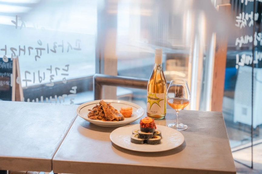 料理とワインのセット