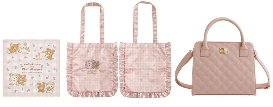 ミニタオル、トートバッグ、ハンドバッグ