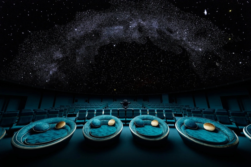 プラネタリアTOKYO内部