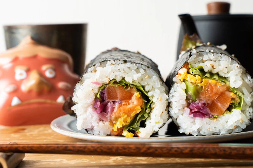 Wサーモン恵方巻