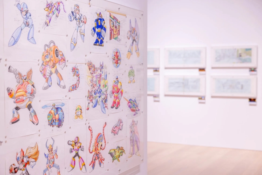 アニメのキャラクターデザインのイラスト