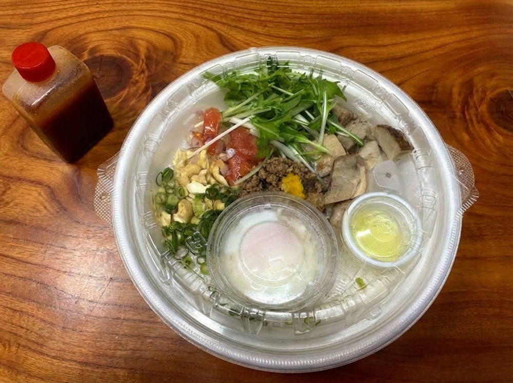 麺処ゆずラボ浅草店デリバリー限定メニュー