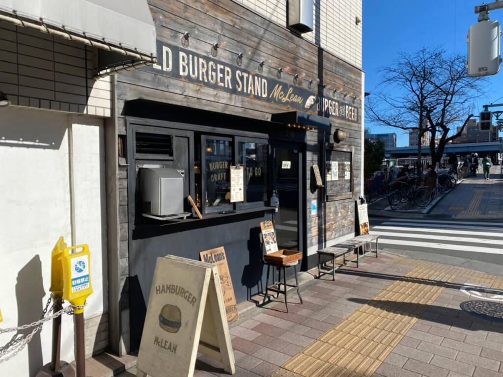 McLean-OLD BURGER STAND-の外観