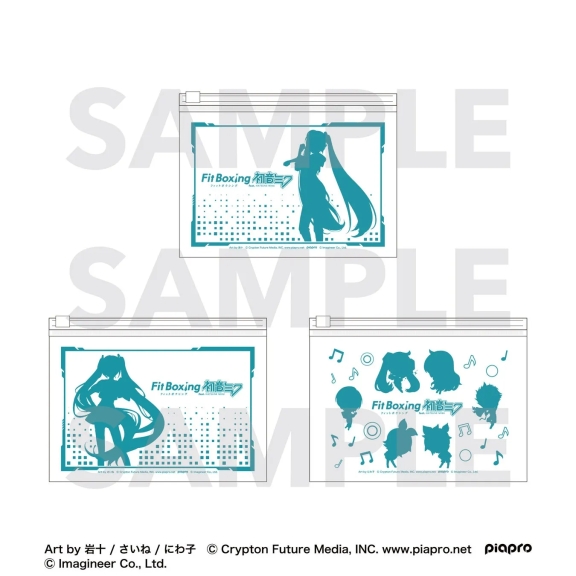 初音ミク Fit Boxing クリアファイル
