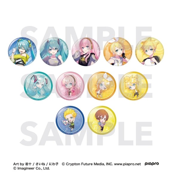 キャラクター 缶バッジ