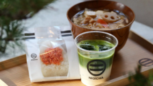 新宿御苑前NIGICHAで発見!「抹茶ラテ×おにぎり」の新しい朝食体験「世界の朝食セット」