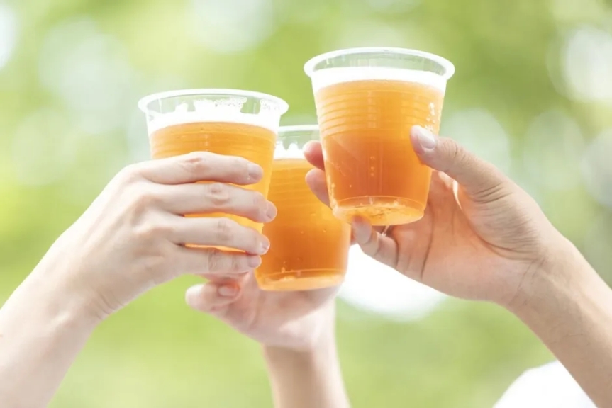 FUCHU BEER GARDEN 2026 けやき並木通りの様子