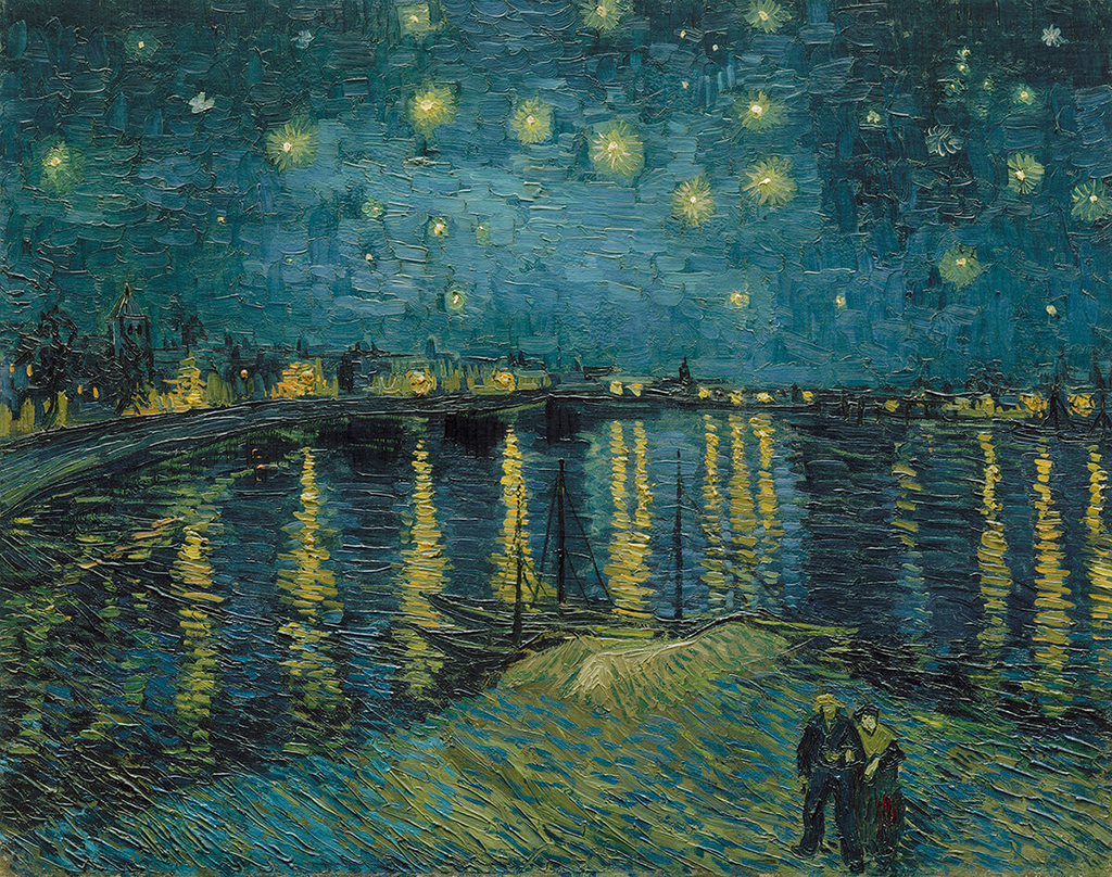 フィンセント・ファン・ゴッホ《星月夜》1888年 © GrandPalaisRmn (musée d’Orsay) / Hervé Lewandowski /distributed by AMF