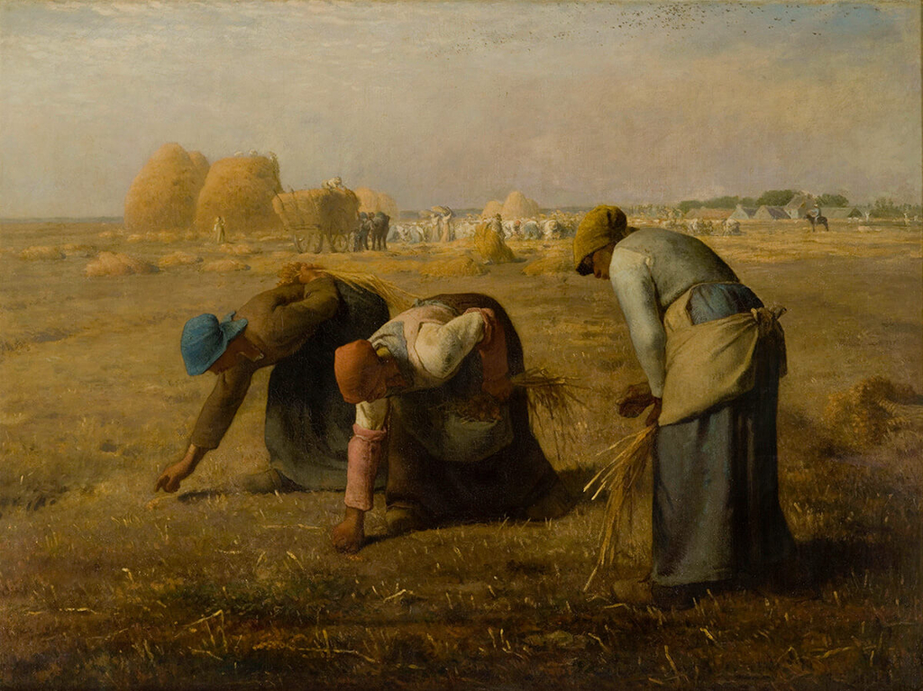 ジャン=フランソワ・ミレー《落穂拾い》1857年 オルセー美術館 © Musée d’Orsay, Dist. GrandPalaisRmn / Patrice Schmidt / distributed by AMF