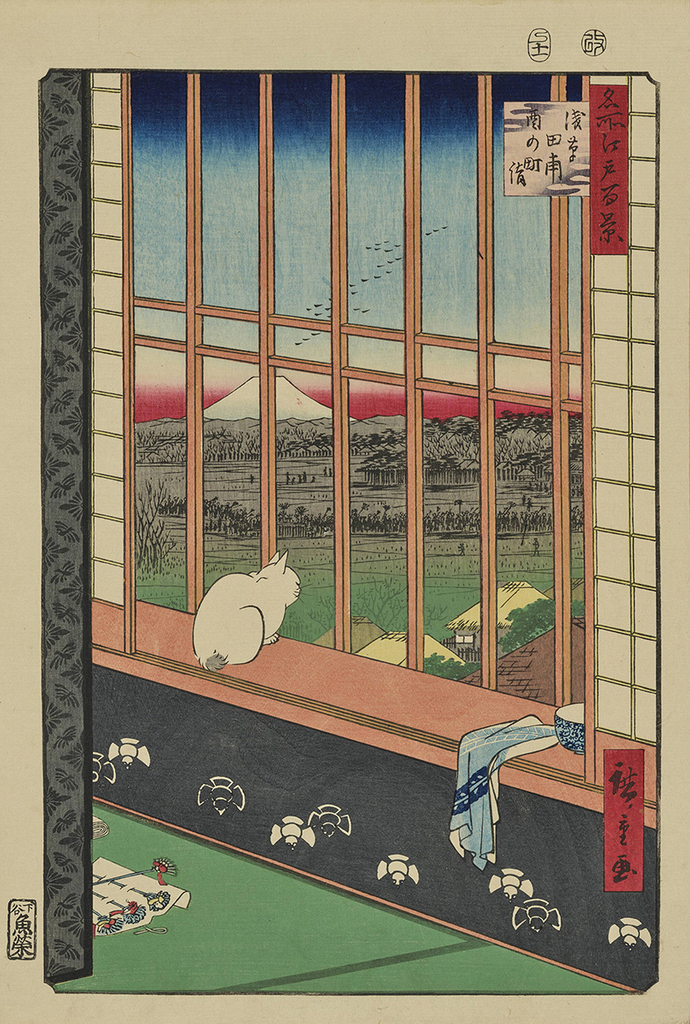 名所江戸百景 浅草田甫酉の町詣 歌川広重筆 江戸時代・安政4年(1857)11月 大判錦絵 3期:11/25(水)~12/20(日) 東京国立博物館蔵